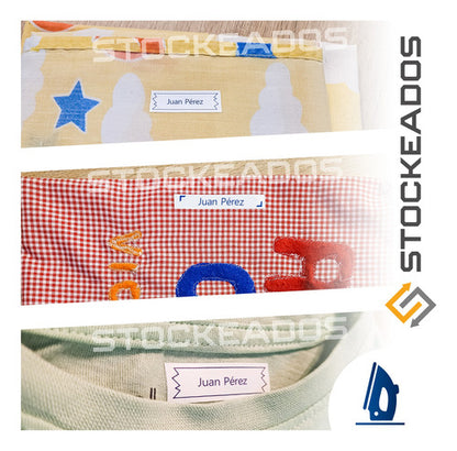 Cinta Tze-fa3 Termotransferible 12mmx3m Blanca Letras Azul