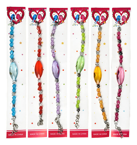 Pack 20 Pulseras Niñas Juguetes De Sorpresa Cumpleaños