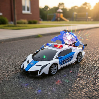 Juguete Auto Policia Con Luz Y Musica Para Niños