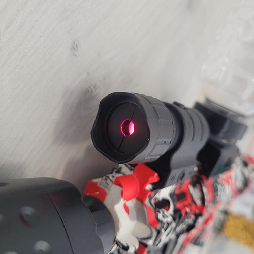 Pistola Hidrogel Láser Linterna De Disparo Automático