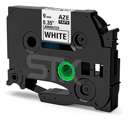 Cinta Blanca Tze-221 Brother Alternativa 9mmx8m