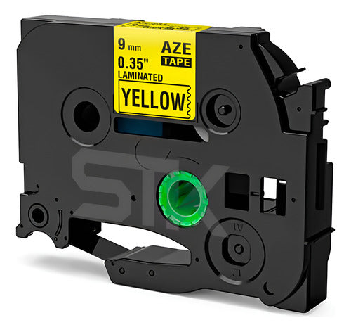 Cinta Amarilla Tze-621 Brother Alternativa 9mmx8m
