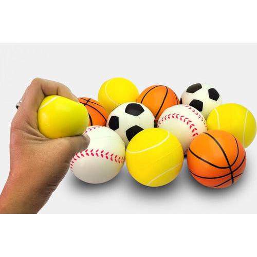 Pack 6 Pelotas Antiestrés - Juguete Sorpresa Relajación