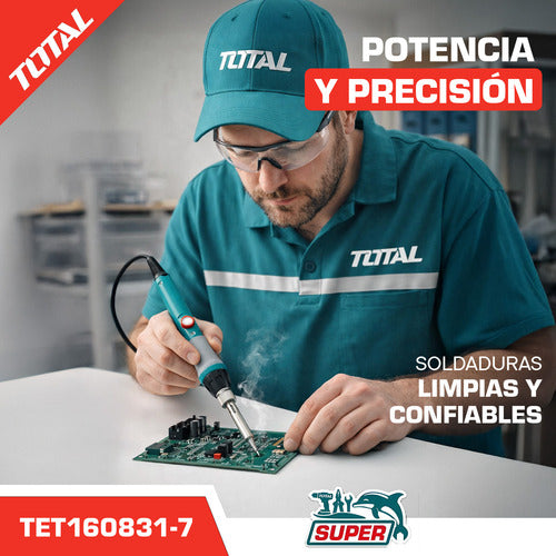 Cautin Tipo Lapiz P/ Soldar Temperatura Regulable 60w Total