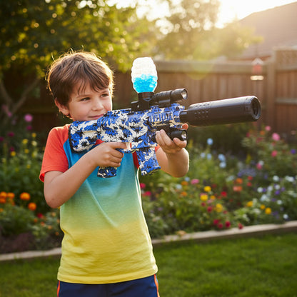 Pistola Hidrogel Láser Linterna De Disparo Automático