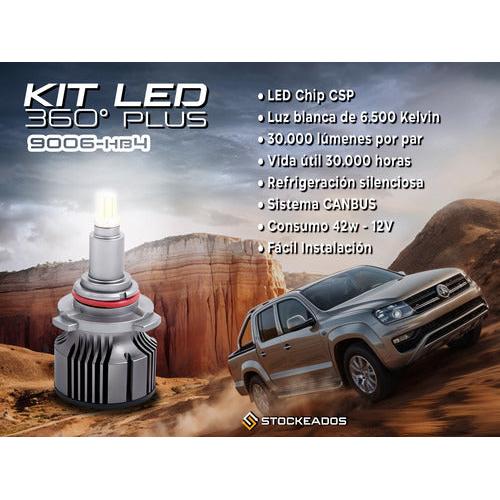 Kit Turbo Led Para Foco Lupa 360 Canbus H1 H4 H7 H11 9005/6