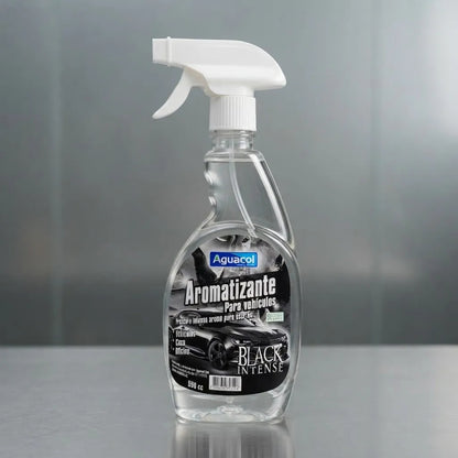 Aromatizante Aguacol Black Intense 550cc para Auto y Ambientes