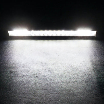 Barra Foco Neblinero Luz Led Delgada 78w 27cm Jeep 4x4