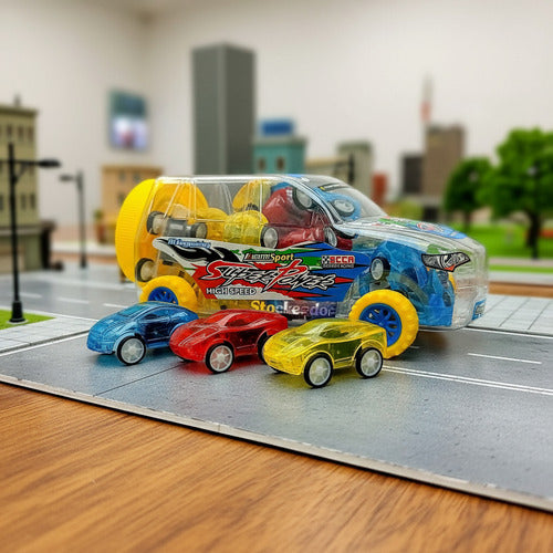 Pack 15 Autitos A Fricción - Juguete Sorpresa Cumpleaños