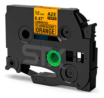 Cinta Tze Colores Fluorescentes Brother Alternativa 12mmx5m