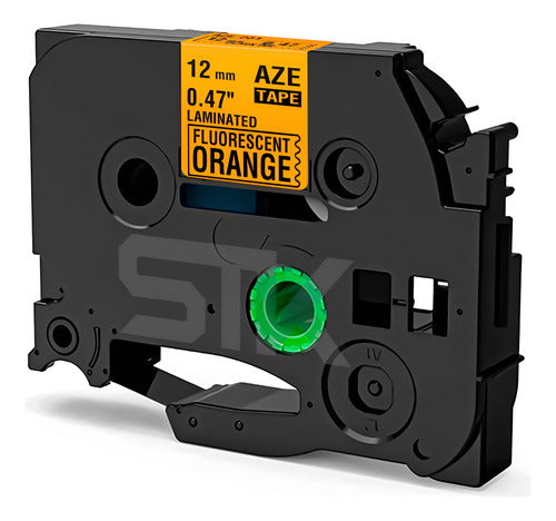 Cinta Tze Colores Fluorescentes Brother Alternativa 12mmx5m