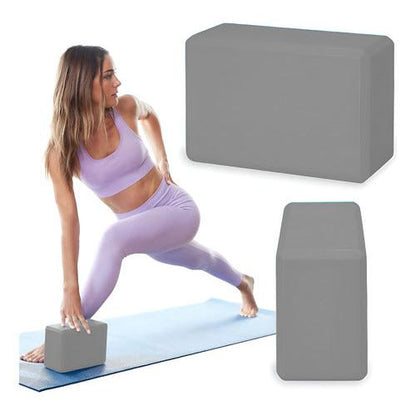 Ladrillo Bloque Yoga Goma Eva Pilates Fitness Colores