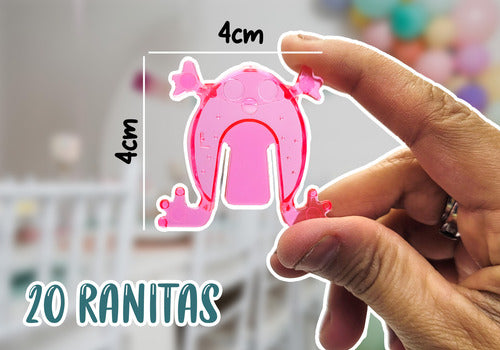 Pack 20 Ranita Saltarina + Ojitos Sorpresa Cumpleaños