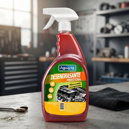 Desengrasante Motor Profesional Aguacol 1 Litro con Gatillo