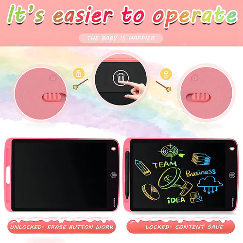 Pizarra Infantil Pizarras Niño Magica Tablet Lcd 8,5 Pulgada