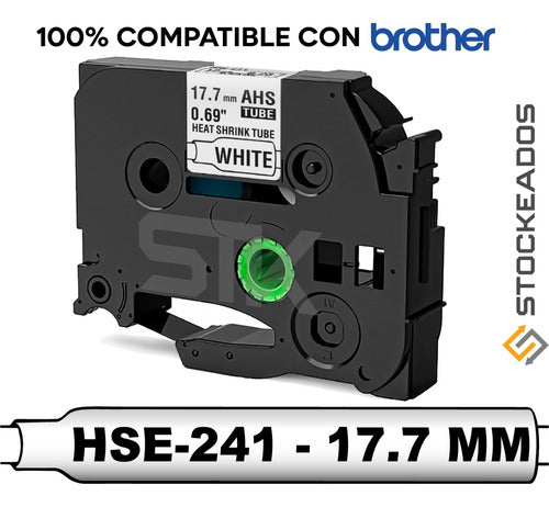 Cinta Termocontraible Alternativa Brother Hse-241 18mm