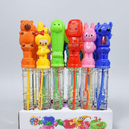 Pack 24 Burbujas Vara 25cm Para Niños Diseños Cumpleaños