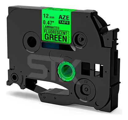 Cinta Tze Colores Fluorescentes Brother Alternativa 12mmx5m