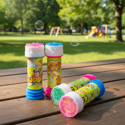 Pack 12 Mini Burbujas - Juguete Sorpresa Cumpleaños