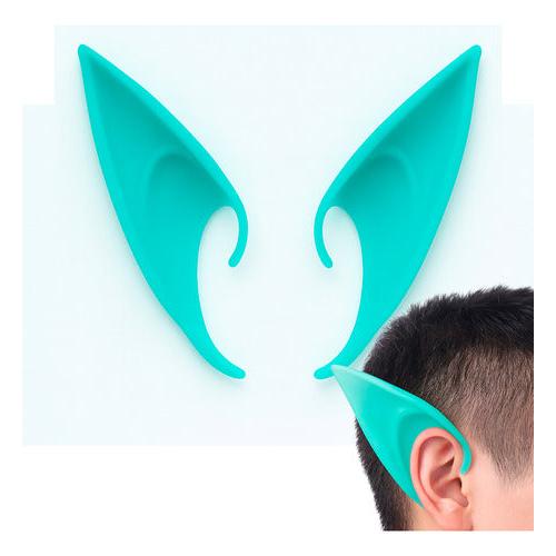 Orejas Elfos Fluor Neon Disfraz Hada Vampiro Cosplay Disfraz Halloween