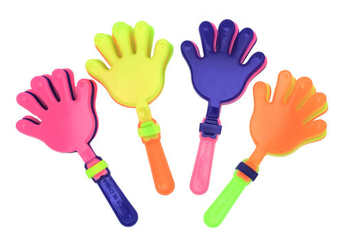 Pack 20 Manitos Aplausos - Juguete Sorpresa De Cumpleaños