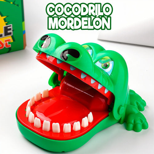 Juguete Cocodrilo Dentista Mordedor