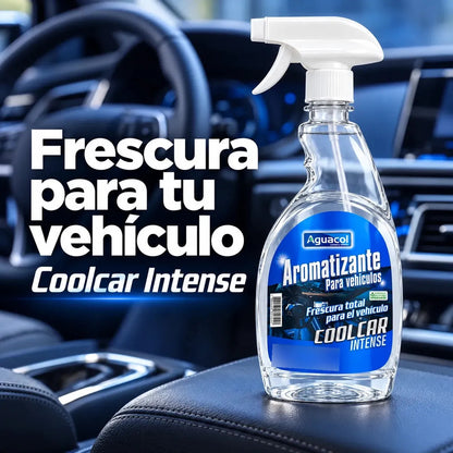 Aromatizante De Auto Ambientes Aguacol Cool Car Intense Azul Cool Car Intense