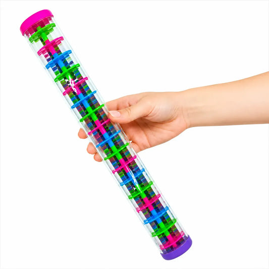 Palo De Lluvia 40cm Sonido Sensorial Para Niños Montessori Color Surtido