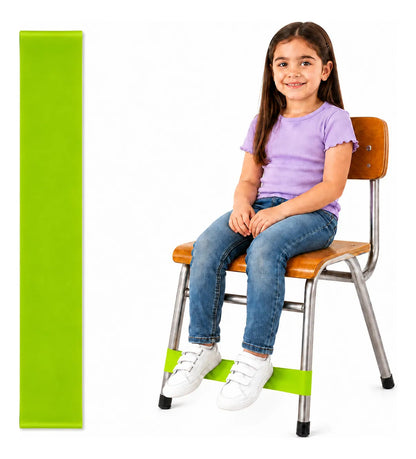 Cinta Banda Rebotadora Para Silla Hiperactividad Niños Tea Verde Lima