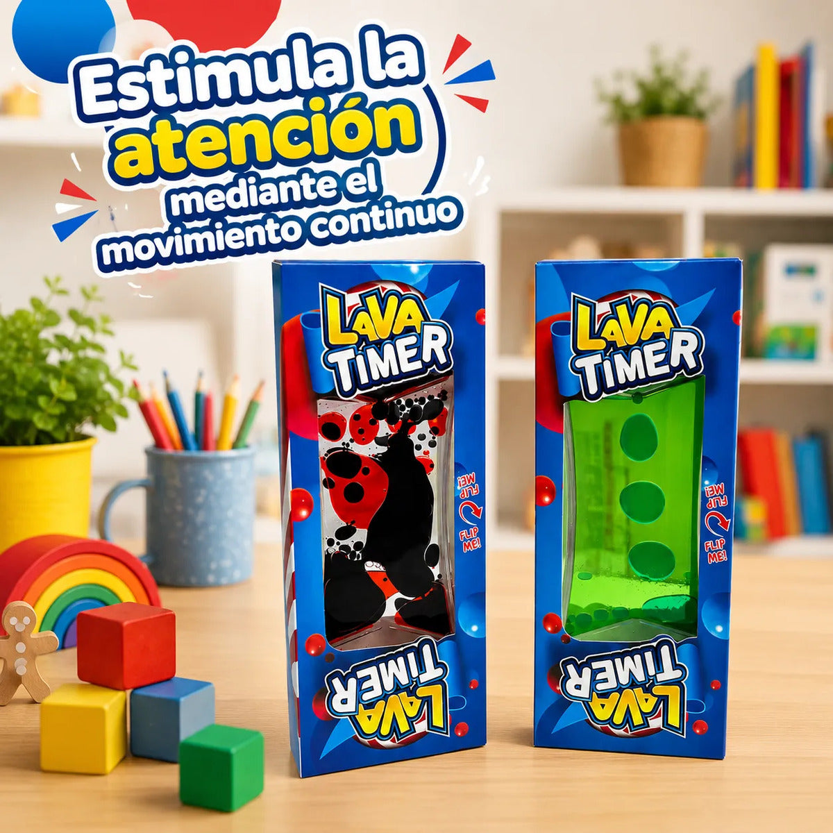Reloj Sensorial Líquido de Gotas Antiestrés para Niños y Adultos