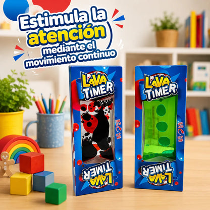 Reloj Sensorial Líquido de Gotas Antiestrés para Niños y Adultos