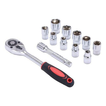 Set Juego Dados 12 Piezas Chicharra 1/2 Cromo Vanadio