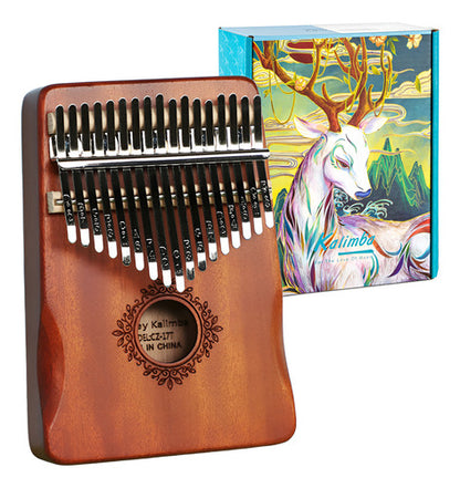 Kalimba Xilófono 17 Teclas Diatónicas Con Estuche Accesorios