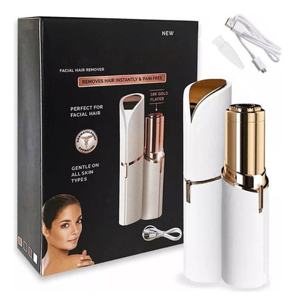 Depiladora De Vello Facial Para Mujer Recargable Usb Color B
