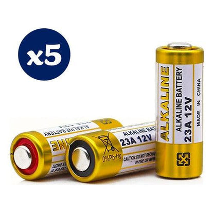 bateria alcalina a23 12v pila 23a para control remoto y timbre inalambrico