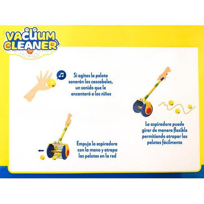 Juguete Interactivo Niños Aspirador Caminador Atrapa Pelotas