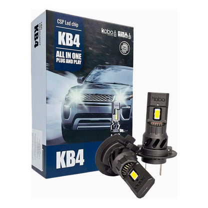 Kit Turbo Led Kb4 H1 H4 H7 H11 9005 9006 30000lm