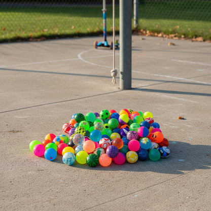 Pack 25 Pelotas Saltarinas 30mm Juguete Sorpresa Cumpleaños