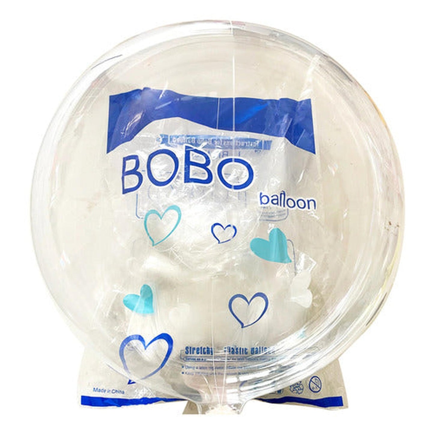 Pack 50 Globos Burbuja Bobo Preestirados 20 Pulgadas 50cm