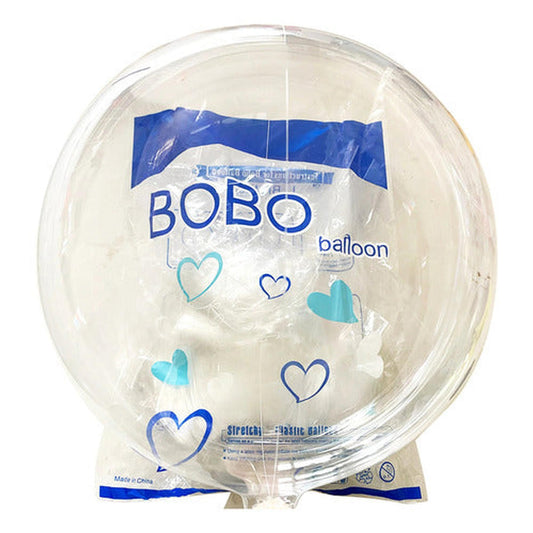 Pack 50 Globos Burbuja Bobo Preestirados 20 Pulgadas 50cm