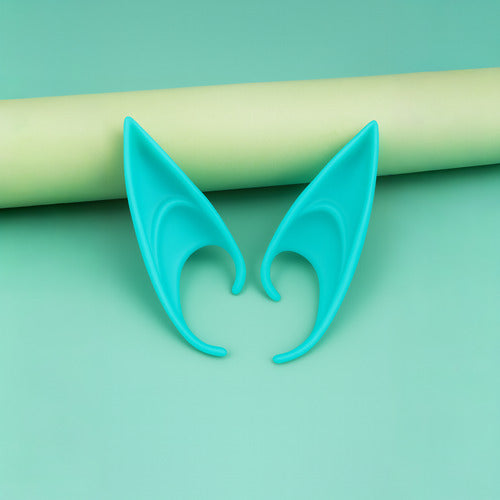 Orejas Elfos Fluor Neon Disfraz Hada Vampiro Cosplay Disfraz Halloween