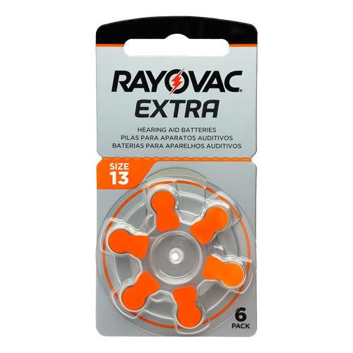 Pila Audifono Tamaño 13 Rayovac Extra Advanced Blister 6 Uni