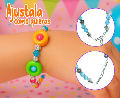 Pack 20 Pulseras Niñas Juguetes De Sorpresa Cumpleaños