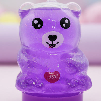 Pack 12 Slime Diseño Ositos Colores Surtidos Juguete Niños