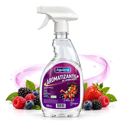 Aromatizante Aguacol Frutos del Bosque 550 cc Spray