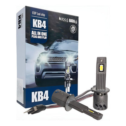 Kit Turbo Led Kb4 H1 H4 H7 H11 9005 9006 30000lm
