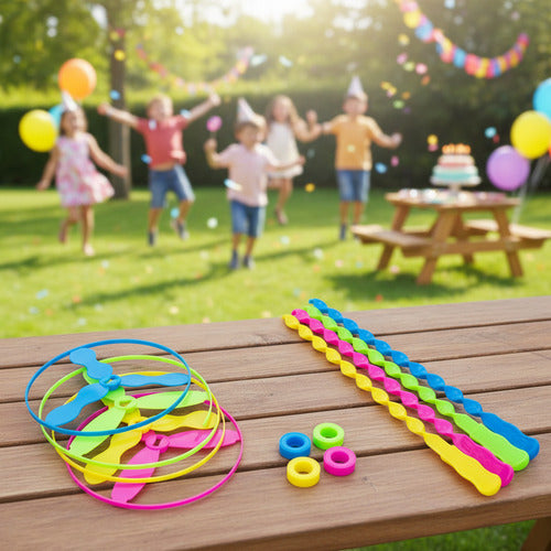 Pack 20 Discos Voladores - Juguete Sorpresa Cumpleaños