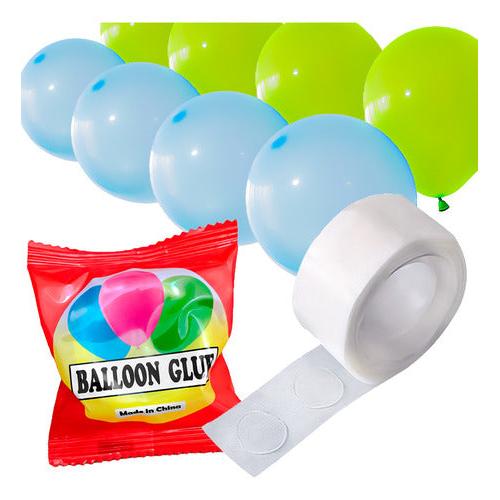 Pegamento Para Globos Tipo Gota De Silicona 300 Unidades