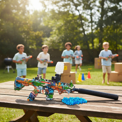 Pistola Hidrogel Disparo Automatico Y Manual