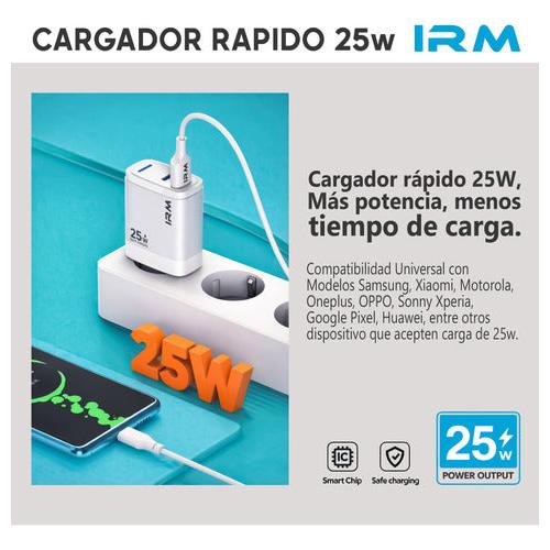 Cargador 25w Super Carga Rápida Para Samsung/android Tipo C